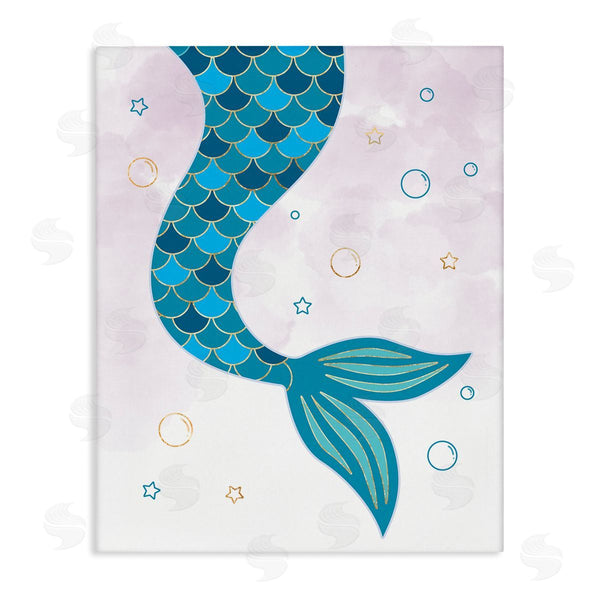 stupell industries Ziwei Li | Mermaid Tail and Bubbles