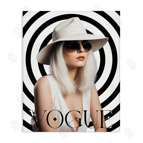 stupell industries Ziwei Li | Mod Girl Portrait Wall Art