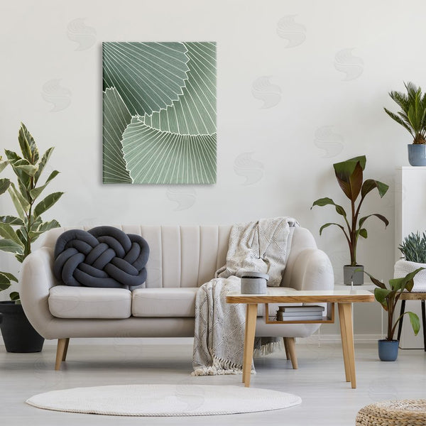 Stupell Industries Ziwei Li | Modern Abstract Patterned Leaves Wall Art