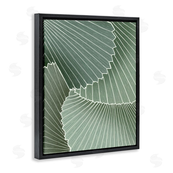 Stupell Industries Ziwei Li | Modern Abstract Patterned Leaves Wall Art