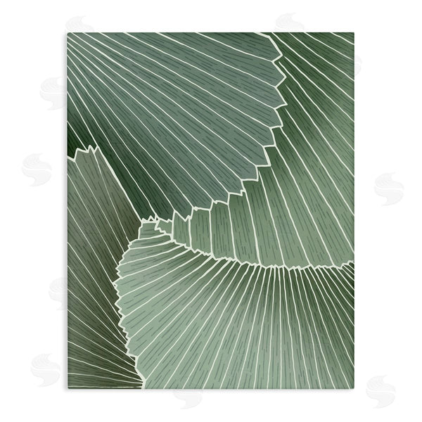 stupell industries Ziwei Li | Modern Abstract Patterned Leaves Wall Art