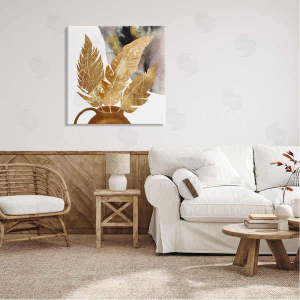 Stupell Industries Ziwei Li | Modern Boho Leaves Wall Art