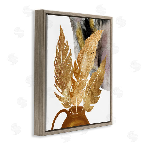 Stupell Industries Ziwei Li | Modern Boho Leaves Wall Art