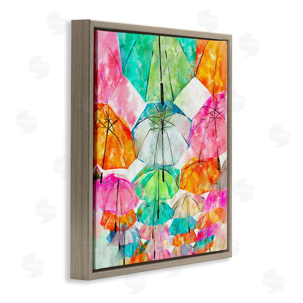 Stupell Industries Ziwei Li | Modern Bold Varied Umbrellas Wall Art