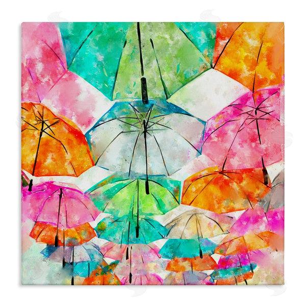 stupell industries Ziwei Li | Modern Bold Varied Umbrellas Wall Art