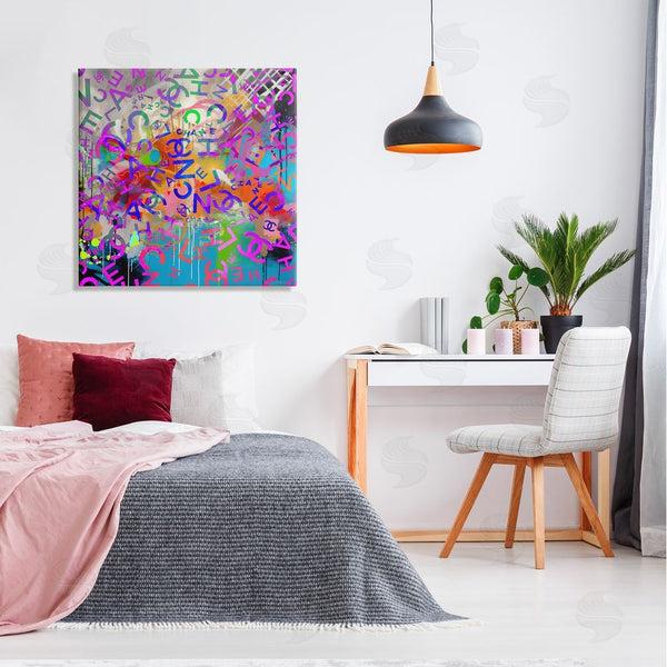 Stupell Industries Ziwei Li | Modern Glam Logos Wall Art
