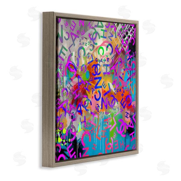 Stupell Industries Ziwei Li | Modern Glam Logos Wall Art