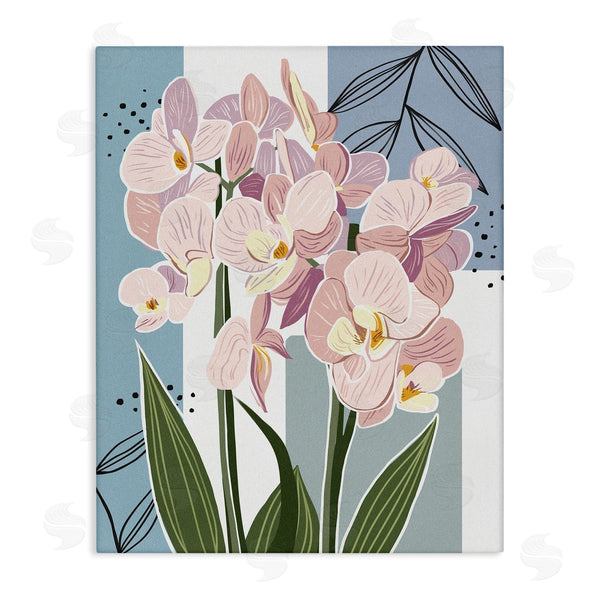 stupell industries Ziwei Li | Modern Orchid Square Shapes Wall Art