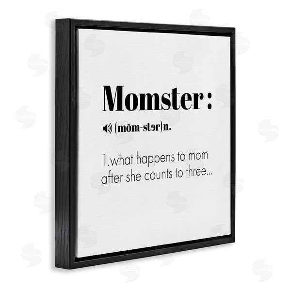 Stupell Industries Ziwei Li | Momster Definition Funny Family