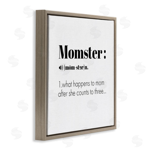 Stupell Industries Ziwei Li | Momster Definition Funny Family