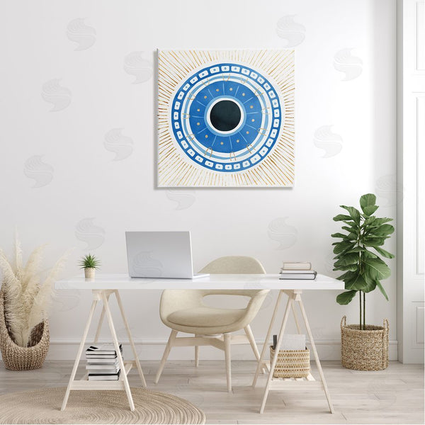 Stupell Industries Ziwei Li | Patterned Evil Eye Mati Symbol Wall Art