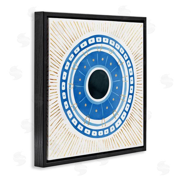 Stupell Industries Ziwei Li | Patterned Evil Eye Mati Symbol Wall Art