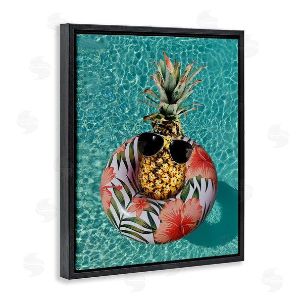 Stupell Industries Ziwei Li | Pineapple On Beach Tube Wall Art