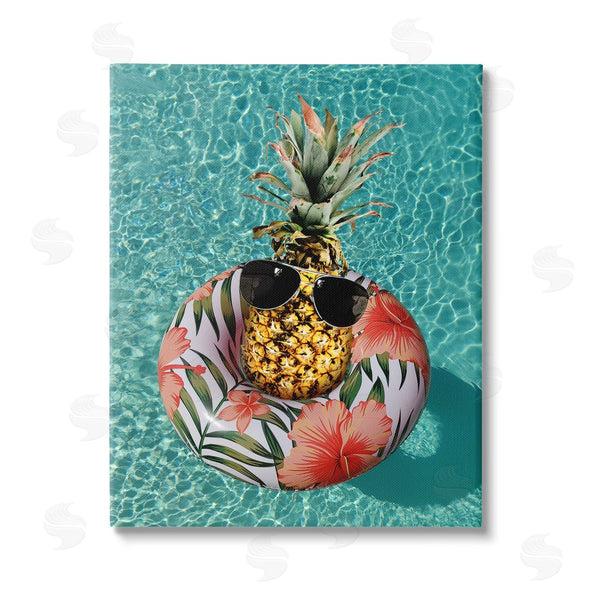 stupell industries Ziwei Li | Pineapple on Beach Tube Wall Art
