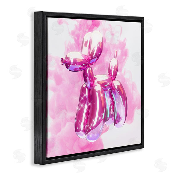 Stupell Industries Ziwei Li | Pink Glam Balloon Dog Wall Art