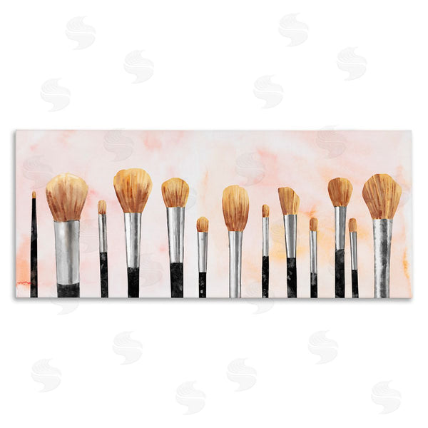 stupell industries Ziwei Li | Pink Makeup Brush Collection