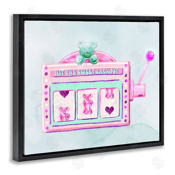 Stupell Industries Ziwei Li | Pink Pastel Slots Wall Art