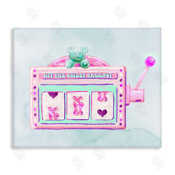 stupell industries Ziwei Li | Pink Pastel Slots Wall Art