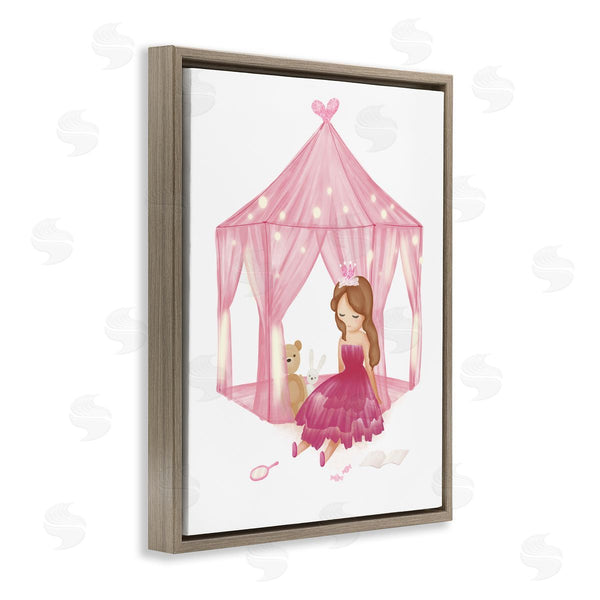 Stupell Industries Ziwei Li | Playroom Princess Doll Illustration