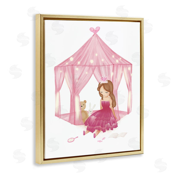 Stupell Industries Ziwei Li | Playroom Princess Doll Illustration