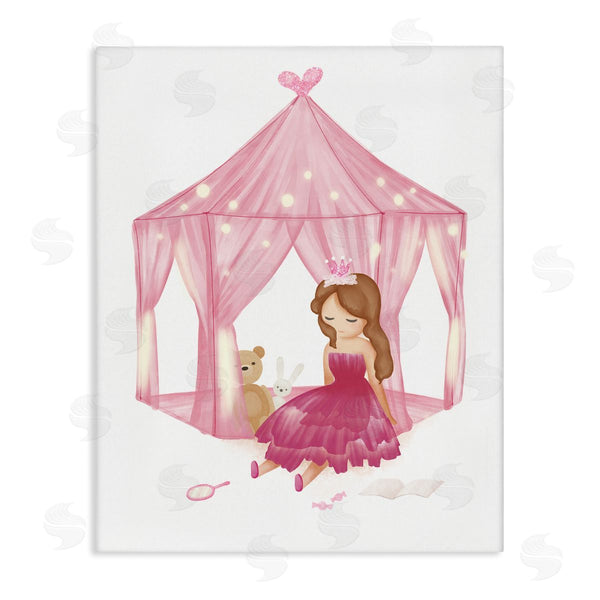 stupell industries Ziwei Li | Playroom Princess Doll Illustration