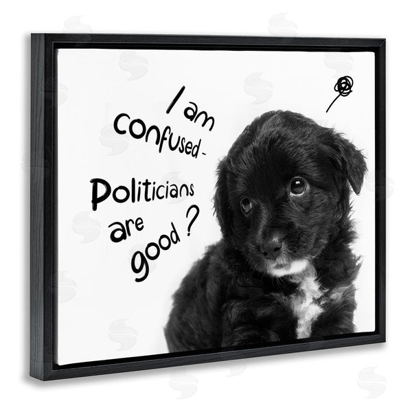 Stupell Industries Ziwei Li | Politicians Are Good Puppy
