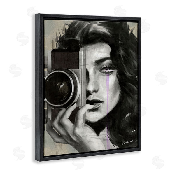 Stupell Industries Ziwei Li | Portrait Of Female Photographer