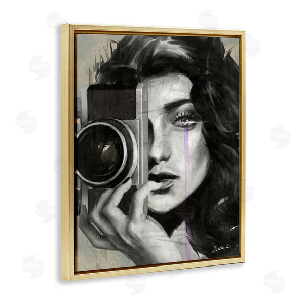 Stupell Industries Ziwei Li | Portrait Of Female Photographer