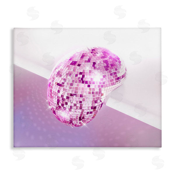 stupell industries Ziwei Li | Purple Melting Disco Ball Wall Art