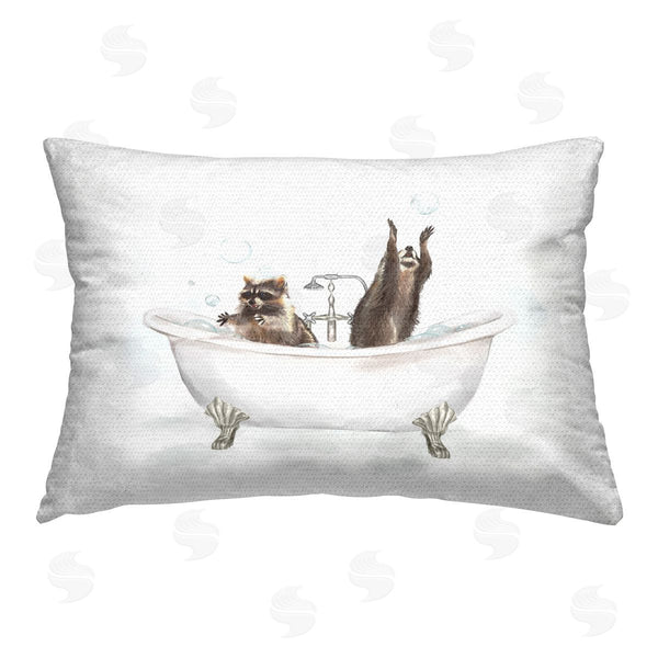 Stupell Industries Ziwei Li | Raccoons Catching Bubbles