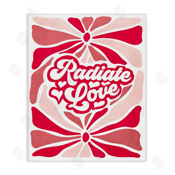 stupell industries Ziwei Li | Radiate Love Groovy Pattern