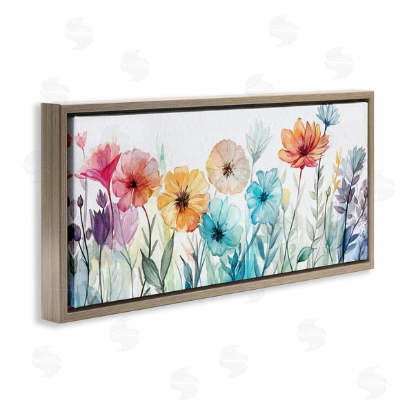 Stupell Industries Ziwei Li | Rainbow Hued Blossoms Wall Art