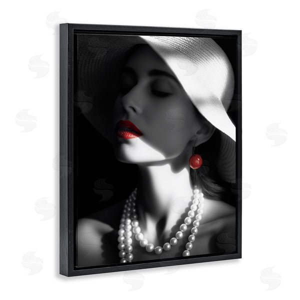 Stupell Industries Ziwei Li | Red Lipstick Fashionista