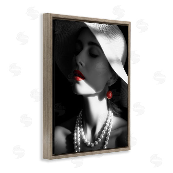 Stupell Industries Ziwei Li | Red Lipstick Fashionista