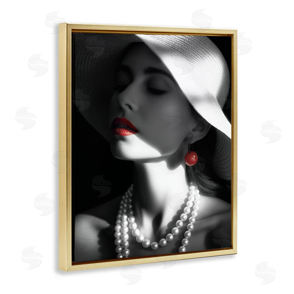 Stupell Industries Ziwei Li | Red Lipstick Fashionista