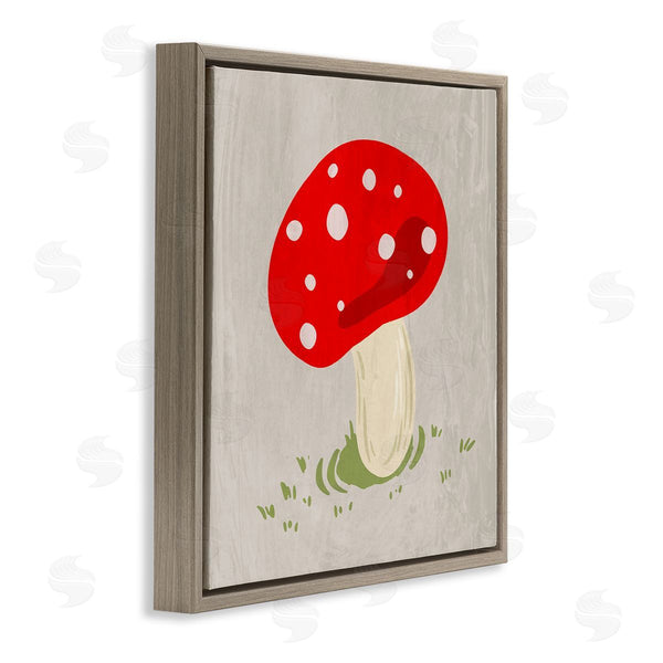 Stupell Industries Ziwei Li | Red Spotted Mushroom Wall Art