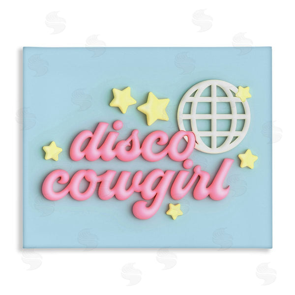 stupell industries Ziwei Li | Retro Disco Cowgirl Wall Art