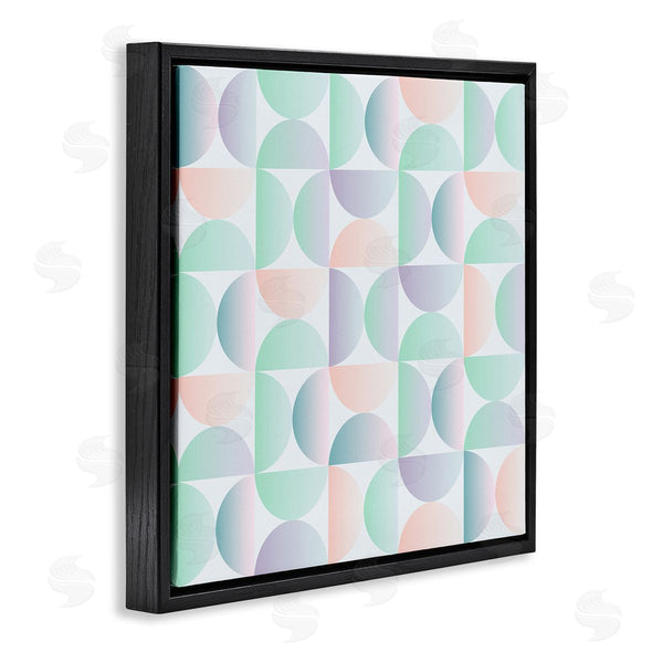 Stupell Industries Ziwei Li | Retro Pastel Shapes Pattern Wall Art