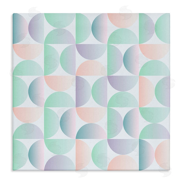 stupell industries Ziwei Li | Retro Pastel Shapes Pattern Wall Art