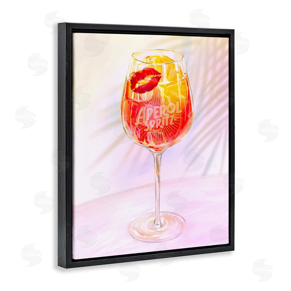 Stupell Industries Ziwei Li | Retro & Tropical Aperol Spritz