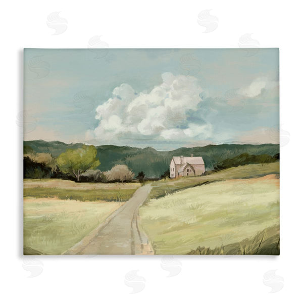 stupell industries Ziwei Li | Road Leading Home Countryside