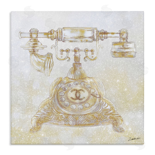 stupell industries Ziwei Li | Rotary Telephone Fashion Brand Wall Art