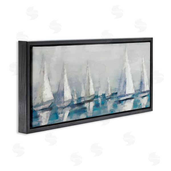 Stupell Industries Ziwei Li | Sailing Fleet Boats Wall Art