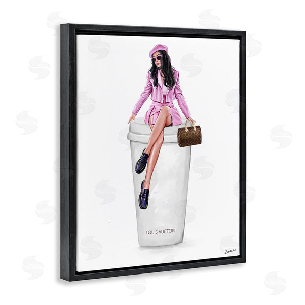 Stupell Industries Ziwei Li | Sassy Chic Fashionista Wall Art