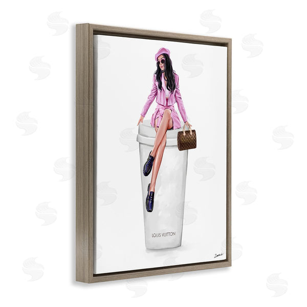 Stupell Industries Ziwei Li | Sassy Chic Fashionista Wall Art
