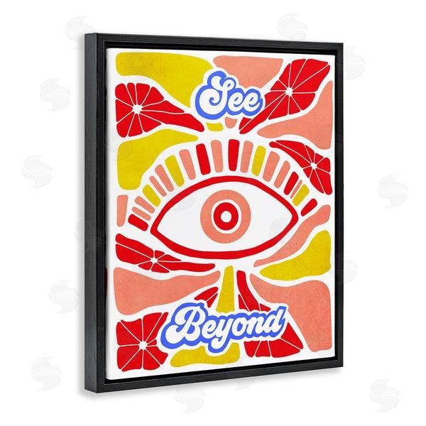 Stupell Industries Ziwei Li | See Beyond In Warm Tones
