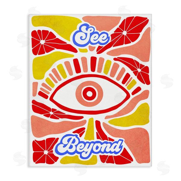 stupell industries Ziwei Li | See Beyond in Warm Tones