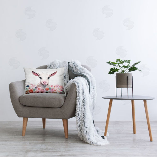 Stupell Industries Ziwei Li | Soft Baby Sheep Portrait