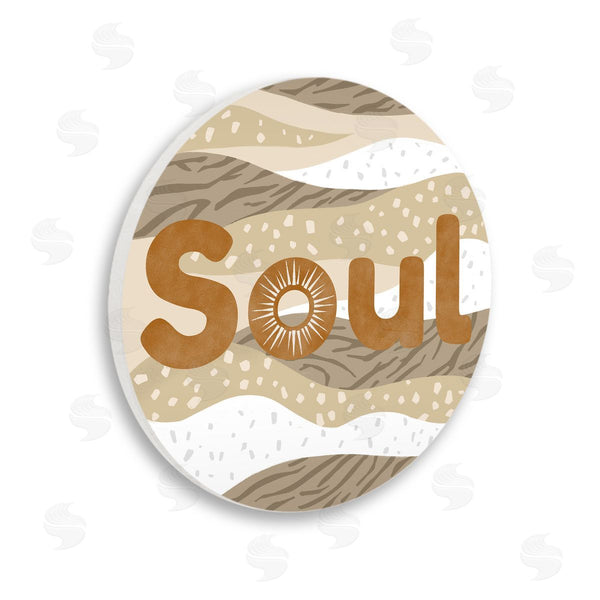 stupell industries Ziwei Li | Soul Phrase Neutral Tones Wall Art