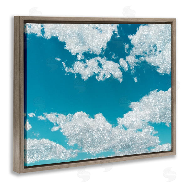 Stupell Industries Ziwei Li | Sparkling Clouds Blue Sky